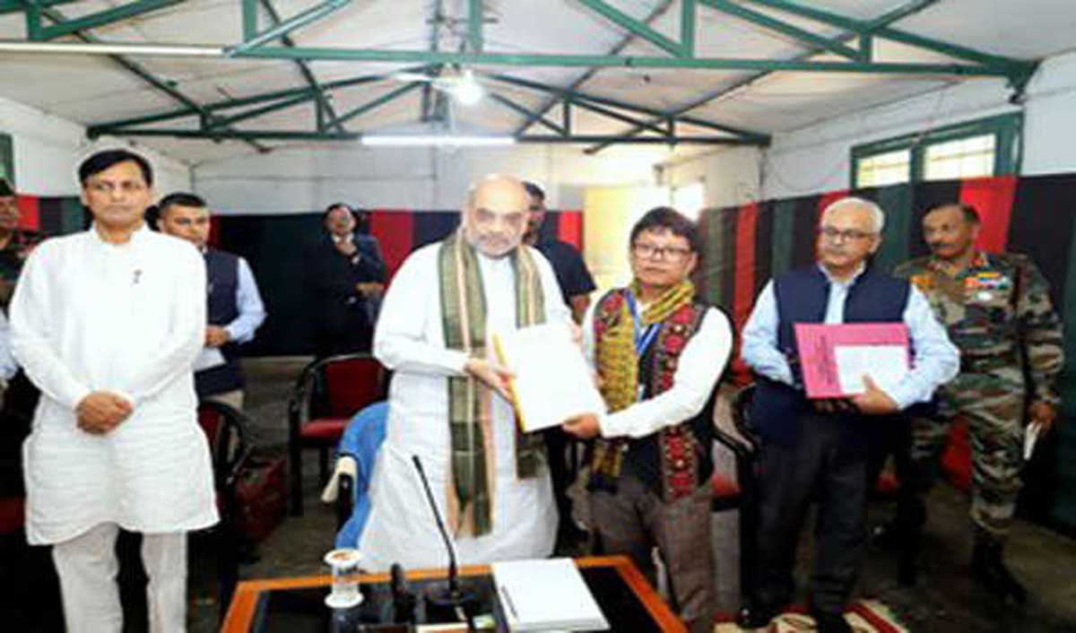 अमित शाह ने मणिपुर में हिंसा रोकने व सामान्य स्थिति की बहाली के निर्देश दिए